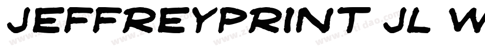JeffreyPrint JL Wide字体转换